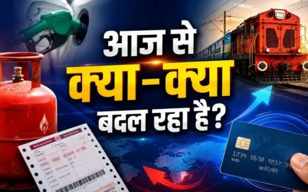 एलपीजी कीमतों में कटौती और क्रेडिट कार्ड के नए नियम: 1 अगस्त से लागू हुए ये बड़े बदलाव