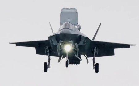अमेरिका का 10 करोड़ 90 लाख डॉलर का F-35B विमान क्रैश, पायलट सुरक्षित बचा
