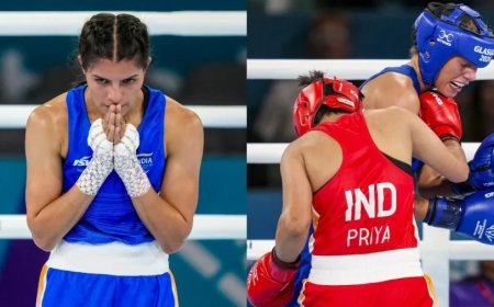 CWG 2026: भारतीय मुक्केबाजों ने जीते चार स्वर्ण पदक, प्रिया और साक्षी का शानदार प्रदर्शन
