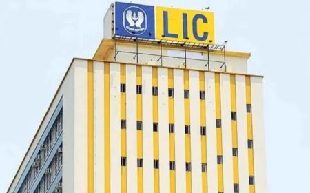 एलआईसी के शेयरों में 8 फीसदी की भारी गिरावट, सरकार बेचेगी हिस्सेदारी