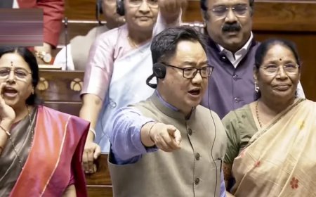 परिसीमन बिल पर हलचल तेज: 16 से 18 अगस्त तक विशेष सत्र की तैयारी, राहुल और रिजिजू में चर्चा