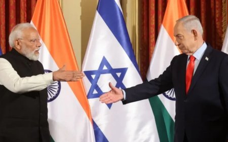 पीएम मोदी और नेतन्याहू के बीच फोन पर बातचीत पश्चिम एशिया के हालात पर चर्चा