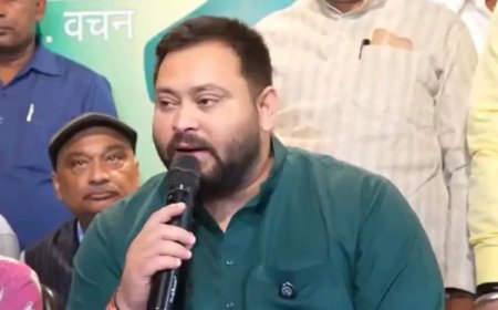 तेजस्वी यादव ने झारखंड छात्र आंदोलन पर सवाल टाला, बिहार की कानून व्यवस्था पर सरकार को घेरा