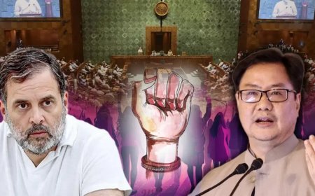 महिला आरक्षण पर किरेन रिजिजू और राहुल गांधी के बीच एक्स पर छिड़ा संग्राम