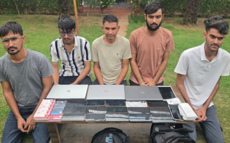 जयपुर में फर्जी गेमिंग कॉल सेंटर का भंडाफोड़, 1 करोड़ की ठगी में 5 गिरफ्तार