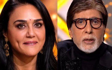 केबीसी के सेट पर अमिताभ बच्चन ने प्रीति जिंटा से की शिकायत, सबूत भी दिखाया