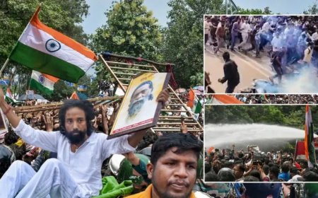 झारखंड छात्र आंदोलन: JPSC-JSSC परीक्षा विवाद पर विधानसभा मार्च में बवाल, पुलिस ने किया लाठीचार्ज