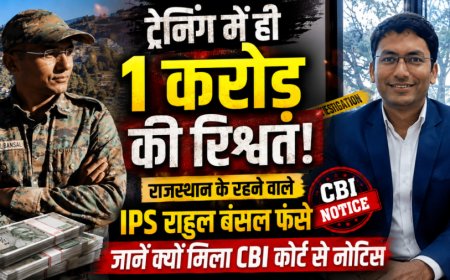 ट्रेनिंग के दौरान 1 करोड़ की रिश्वत का आरोप, आईपीएस राहुल बंसल को सीबीआई कोर्ट का नोटिस