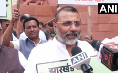 निशिकांत दुबे का राहुल गांधी पर तीखा हमला: बताया जिन्ना का दूसरा जन्म