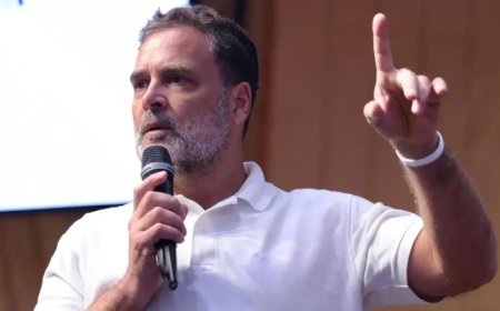 राहुल गांधी बोले मैं आरएसएस के एक्सप्रेशन की भी रक्षा करूंगा, केंद्र पर साधा निशाना