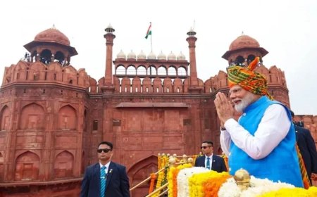 लाल किले से पीएम मोदी का आह्वान: 2047 तक विकसित भारत का संकल्प