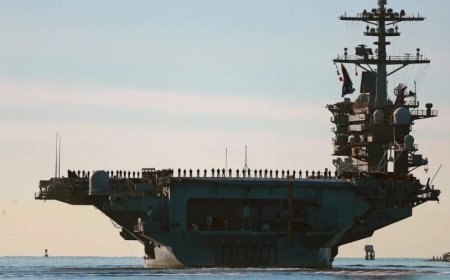 USS अब्राहम लिंकन: 250 दिनों की तैनाती के बाद घर लौटेगा अमेरिकी एयरक्राफ्ट कैरियर