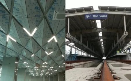 बुलेट ट्रेन के स्टेशन तैयार: मुंबई और सूरत के स्टेशनों का काम अंतिम चरण में, देखें डिजाइन