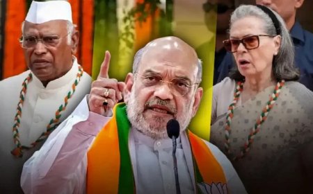 कांग्रेस दफ्तर में पाप हुआ, सोनिया गांधी को कभी माफ नहीं करेगी जनता: अमित शाह