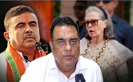 वंदे मातरम् विवाद: बंकिम चंद्र के वंशज ने सोनिया गांधी को लिखा पत्र, शुभेंदु अधिकारी का कांग्रेस पर तीखा हमला