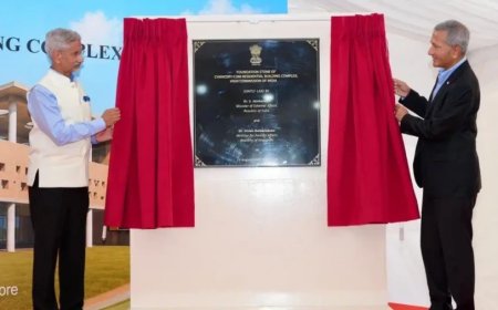 सिंगापुर में नए इंडिया हाउस की नींव: जयशंकर ने भारत-सिंगापुर रणनीतिक साझेदारी को दी नई ऊंचाई