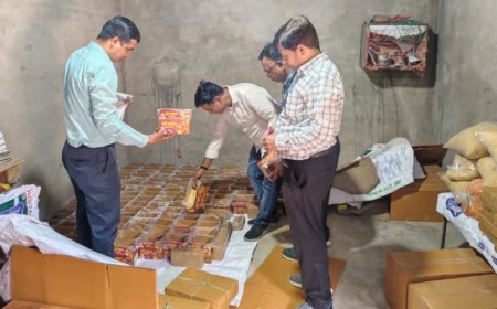 शुद्ध आहार–मिलावट पर वार: जयपुर में 2865 किलो दूषित मिठाइयां नष्ट, अलवर में 10070 किलो मसाले जब्त