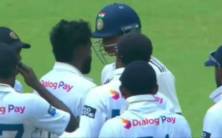 IND vs SL: कोलंबो टेस्ट में यशस्वी जायसवाल और असिथा फर्नांडो के बीच तीखी झड़प, बीच-बचाव की आई नौबत