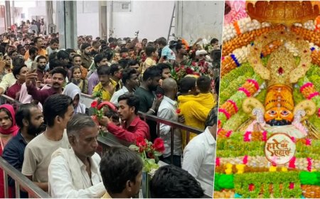 खाटूश्यामजी में पुत्रदा एकादशी का दो दिवसीय मेला शुरू, फूलों और ड्राई फ्रूट से सजा दरबार