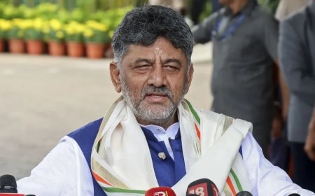 कर्नाटक मंत्री बी नागेंद्र का इस्तीफा: बीजेपी ने बताया शिवकुमार सरकार का पहला विकेट