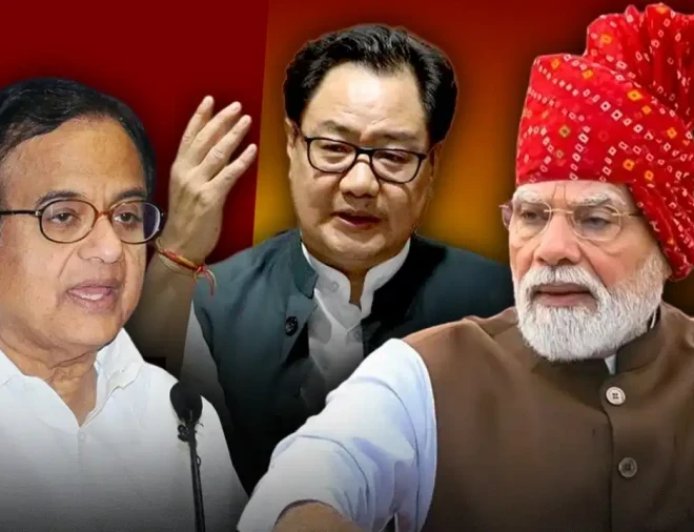 पीएम मोदी के दिमागी नक्सल बयान पर किरेन रिजिजू की सफाई, विपक्ष को दिया करारा जवाब