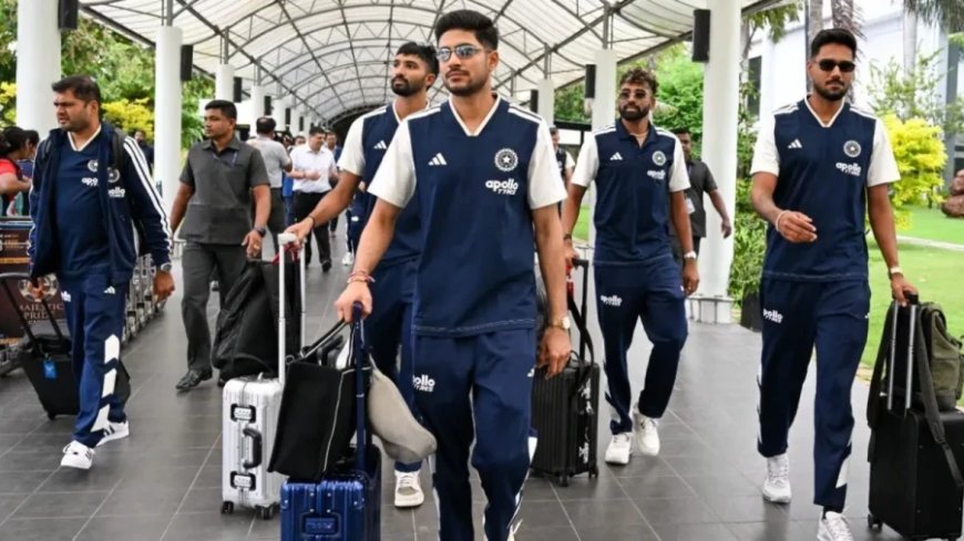 शुभमन गिल की कप्तानी में श्रीलंका पहुंची टीम इंडिया, 7 अगस्त से शुरू होगा इम्तिहान