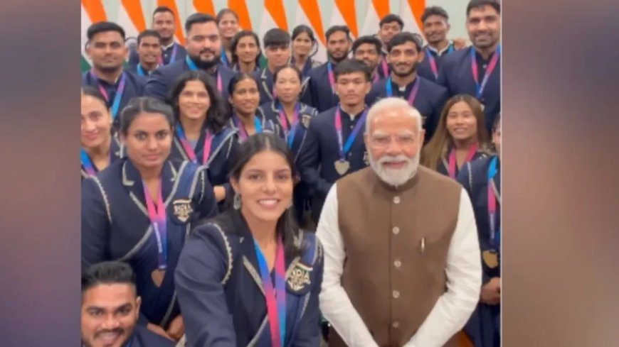 'जो खेलेगा वो खिलेगा'; पीएम मोदी ने कॉमनवेल्थ गेम्स मेडलिस्ट से की मुलाकात