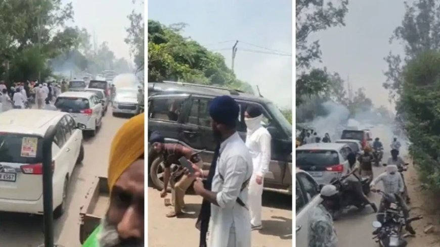 अंबाला NH 44 पर भारी बवाल: 6 घंटे जाम के बाद पुलिस पर हमला, DSP समेत 7 घायल