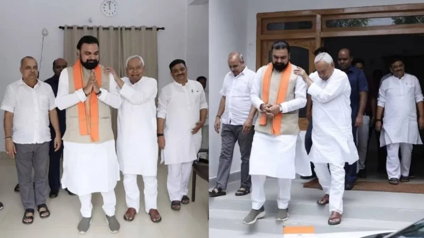 सीएम सम्राट चौधरी ने नीतीश कुमार से की मुलाकात: विकास कार्यों और तिरंगा यात्रा पर हुई चर्चा