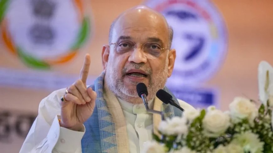 अमित शाह का कांग्रेस पर प्रहार: 1937 में वंदे मातरम के दो टुकड़े कर रखी थी विभाजन की नींव
