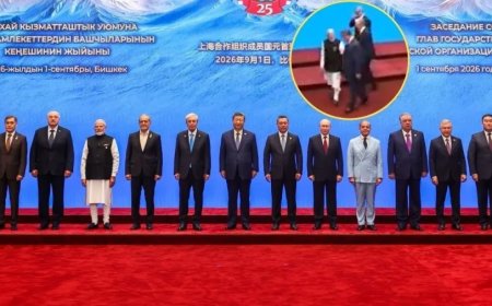 SCO समिट में पीएम मोदी और शी जिनपिंग के बीच हुई बातचीत, बिश्केक से सामने आया वीडियो