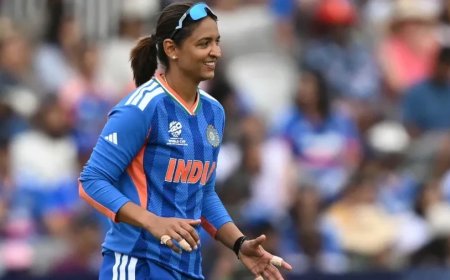 पाकिस्तान पर धमाकेदार जीत के बाद हरमनप्रीत कौर गदगद, टीम के आक्रामक खेल की तारीफ की