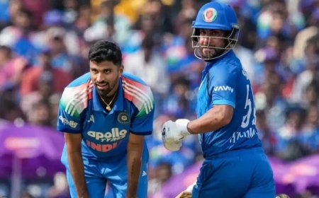 IND vs AFG: अफगानिस्तान क्रिकेट बोर्ड की बड़ी लापरवाही, भारत का गलत नक्शा दिखाने पर मचा बवाल