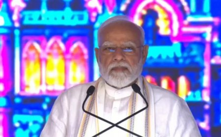 पीएम मोदी का वडोदरा दौरा: 35200 करोड़ की परियोजनाओं का उद्घाटन, चिप से शिप तक के निर्माण पर जोर