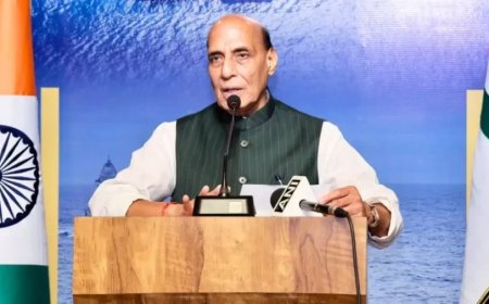 राजनाथ सिंह का बड़ा बयान: 12 साल में दोगुनी हुई भारतीय अर्थव्यवस्था, 7.8 प्रतिशत रही जीडीपी ग्रोथ
