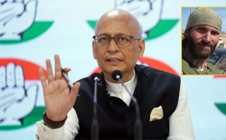 मैथ्यू वैन डाइक मामला: अमेरिकी नागरिक पर आतंकी आरोप हटने पर भड़के सिंघवी, सरकार से मांगा जवाब