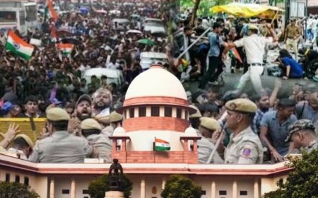 CJP प्रोटेस्ट में 14 साल की लड़की पर FIR पर सुप्रीम कोर्ट सख्त, UP और दिल्ली सरकार को नोटिस