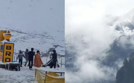 कश्मीर हिमाचल और उत्तराखंड में भारी बर्फबारी मैदानी इलाकों में समय से पहले आएगी सर्दी