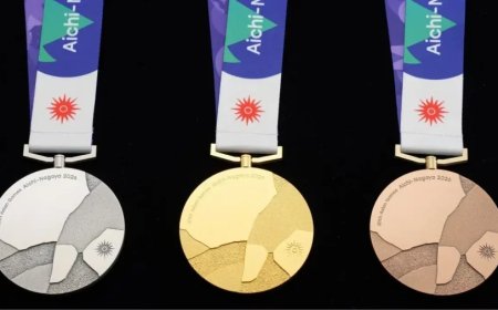 एशियन गेम्स 2026: डाइसुके शीबा ने बनाए खास मेडल, ई-कचरे से हुआ है निर्माण