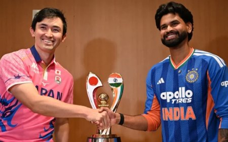 भारत-जापान ऐतिहासिक T20I पर मंडराया तूफान का खतरा, भारी बारिश का अलर्ट