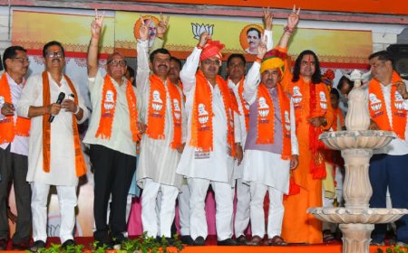 राजस्थान निकाय चुनाव में भाजपा की प्रचंड जीत: मुख्यमंत्री भजनलाल शर्मा ने मोदी और कार्यकर्ताओं को दिया श्रेय