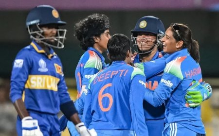 एशियन गेम्स 2026 में भारतीय महिला टीम ने जीता गोल्ड, श्रीलंका को 147 रनों से हराया
