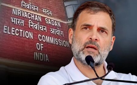 राहुल गांधी का चुनाव आयोग पर बड़ा हमला, वोट चोरी को बताया देशद्रोह