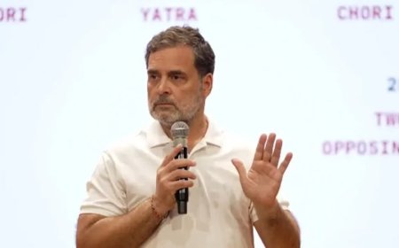 राहुल गांधी का सीईसी ज्ञानेश कुमार पर हमला: 2023 के कानून और चुनाव धांधली पर उठाए सवाल