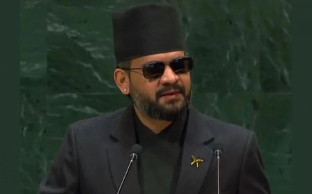 बालेन शाह ने UNGA में भारत-चीन का जताया आभार, हिमालयन क्लाइमेट रेजिलिएंस मैकेनिज्म का रखा प्रस्ताव