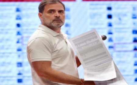 राहुल गांधी का मुख्य चुनाव आयुक्त पर बड़ा आरोप, ज्ञानेश कुमार को बताया मैच फिक्सर