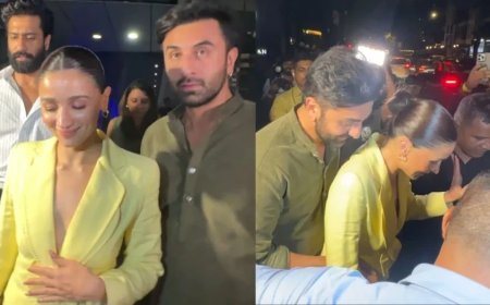 रणबीर कपूर ने भीड़ में किया आलिया भट्ट का बचाव: वायरल वीडियो ने जीता फैंस का दिल