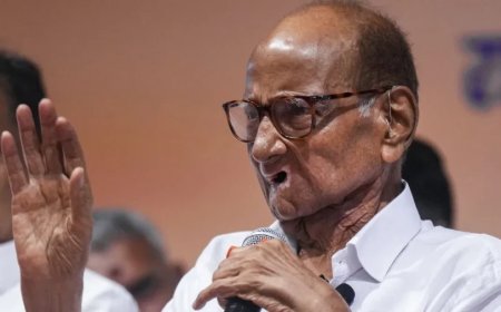 शरद पवार ने सीएम फडणवीस को लिखा पत्र, सूखा प्रभावित किसानों के लिए मांगा 1 लाख प्रति हेक्टेयर मुआवजा