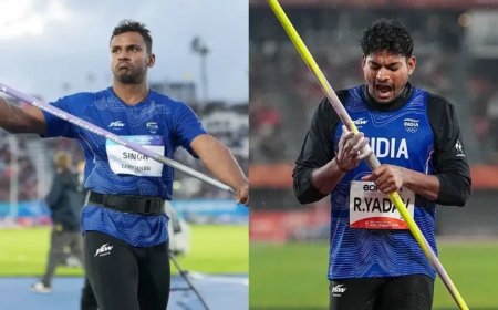 जैवलिन थ्रो: यश वीर ने जीता सिल्वर और रोहित को मिला ब्रॉन्ज, नीरज के बिना आए 2 मेडल