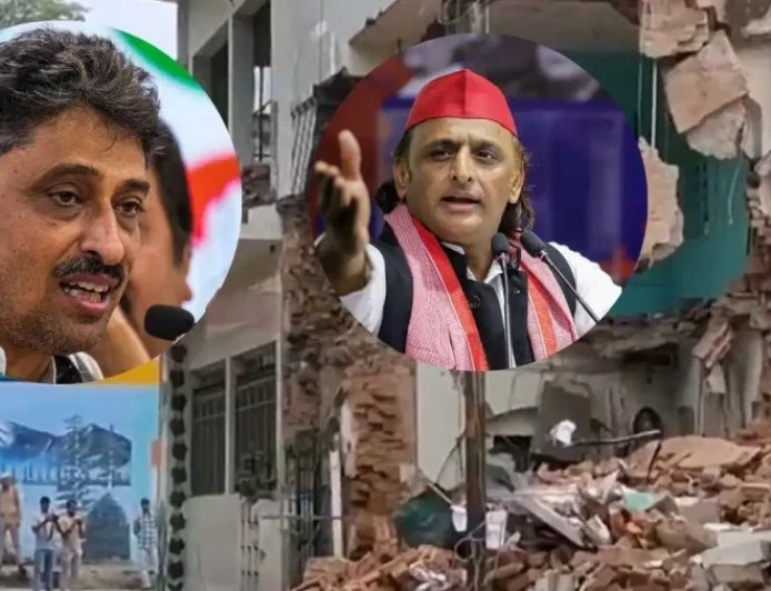 सहारनपुर में कलेक्ट्रेट मस्जिद पर चला बुलडोजर, इमरान मसूद ने बताया काला दिन